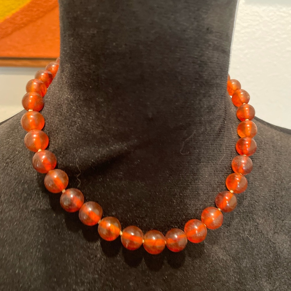 SWAK | Red Agate | Necklace | 17”, 18”, or 19” Length